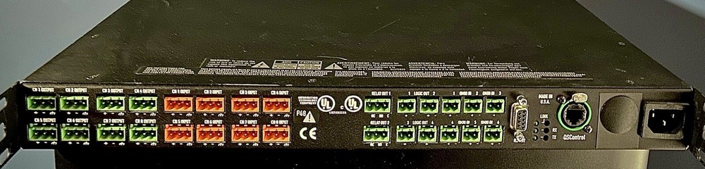 QSC-DSP 322UA--8in/8out-Processor-Active Crossover/Processor/Management