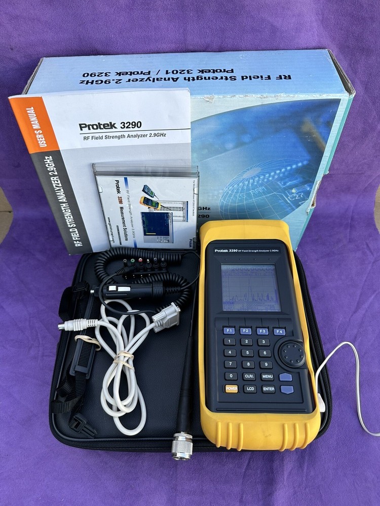 Protek 3290 2.9GHz RF Signal Strength Analyzer