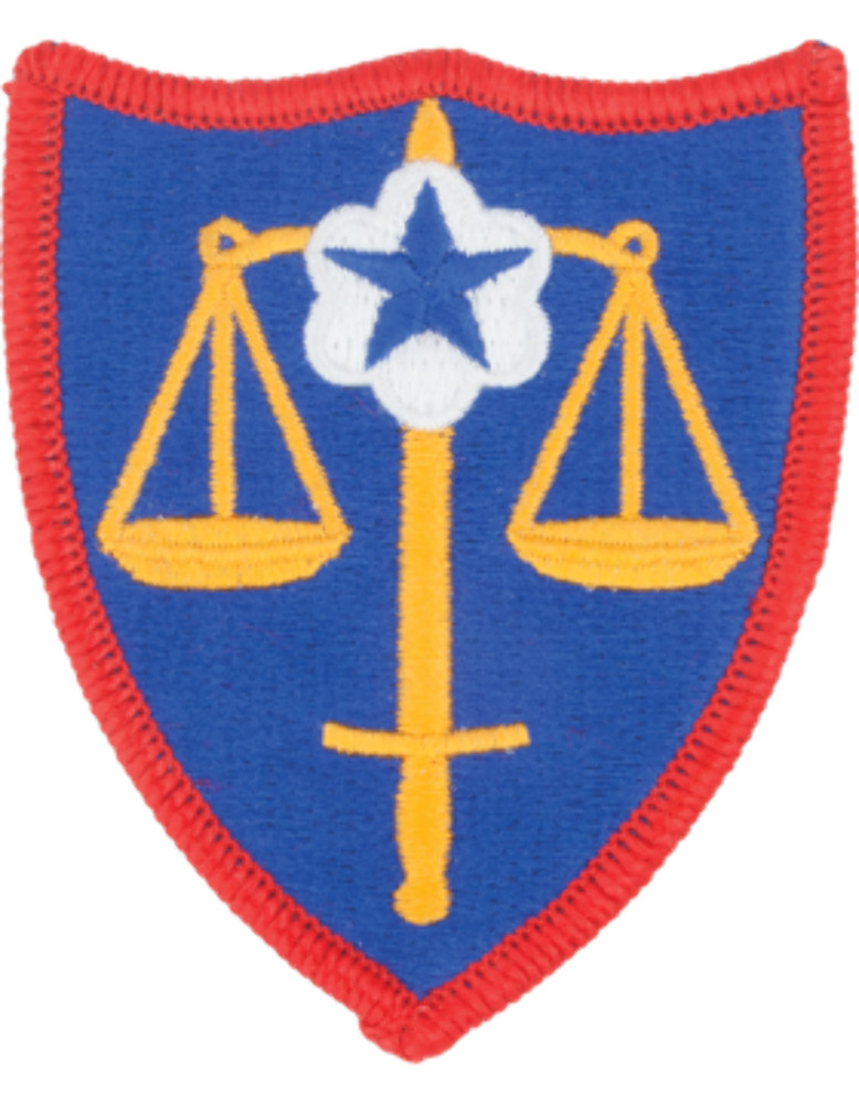 Trial Defense Service Patch - Full Color Dress Patch