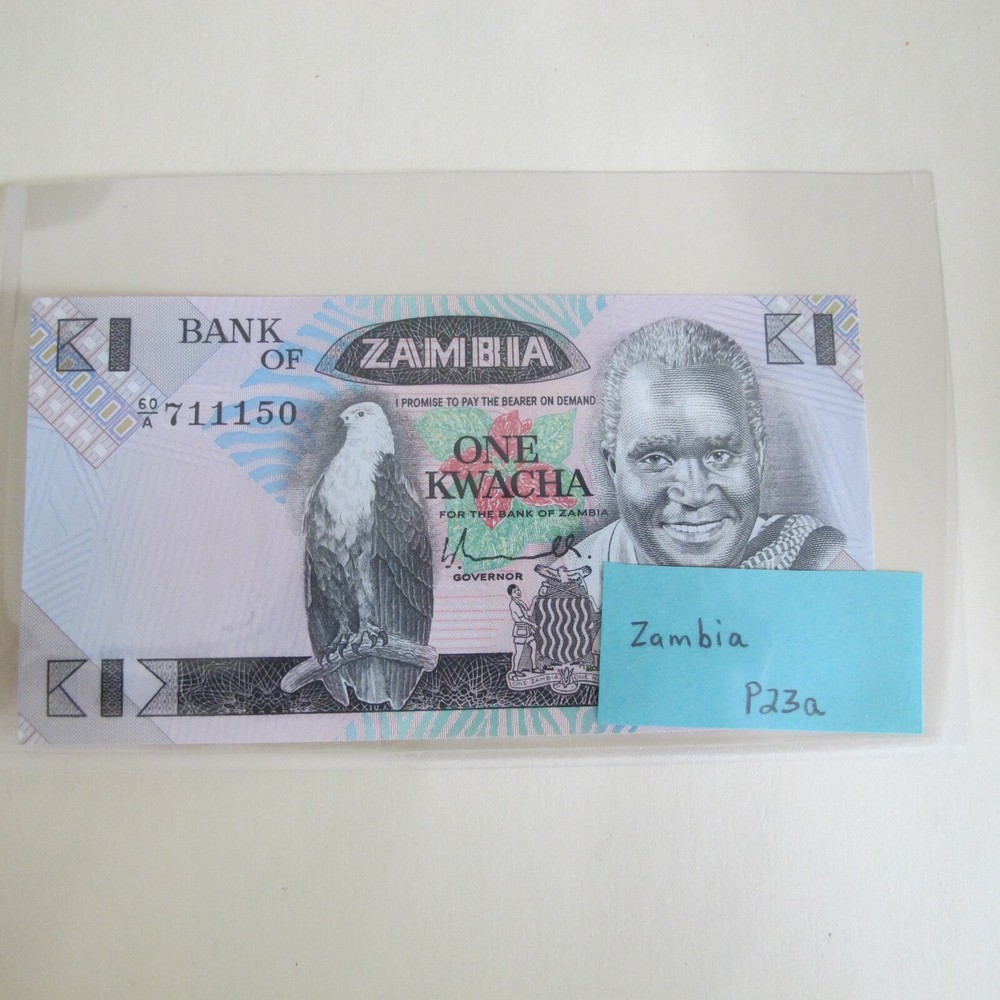Zambia  P23a   UNC