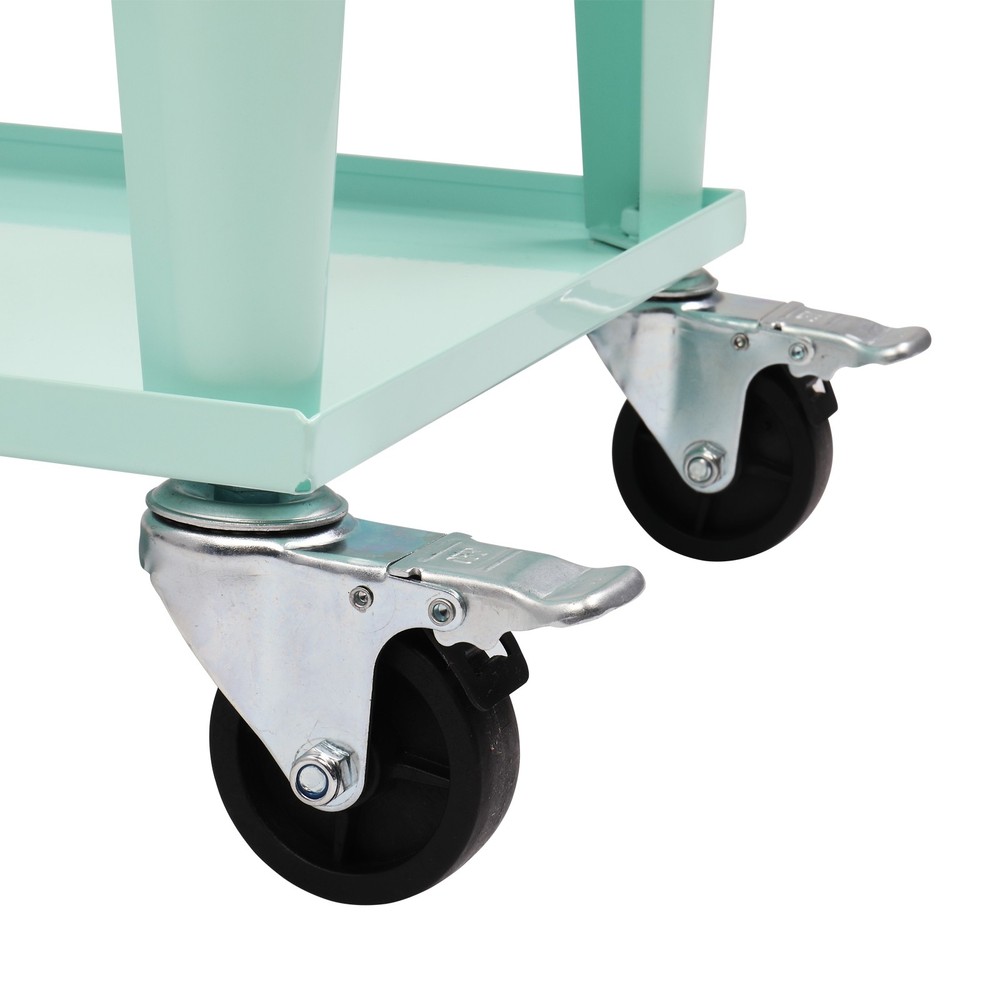 Rectangular Plastic Box Frozen Insulation Cart Mint Green,in stock