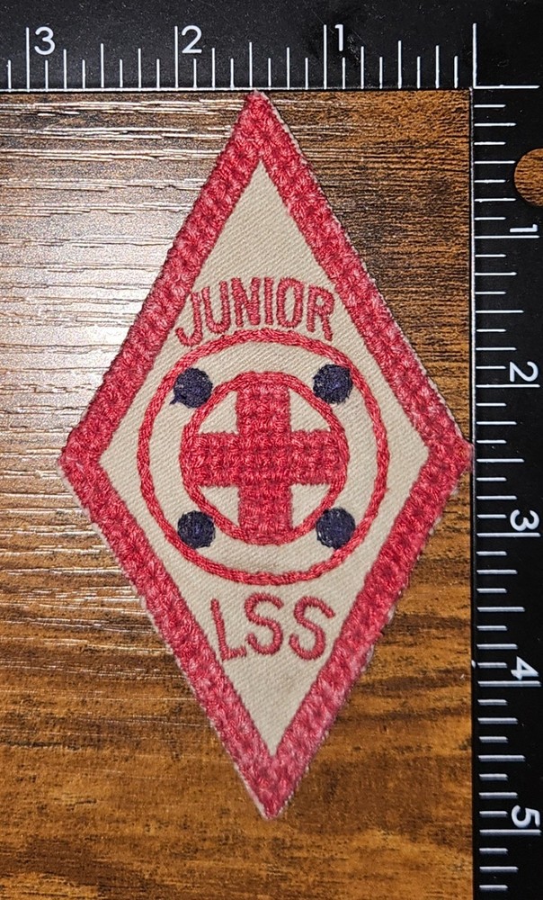American Red Cross Vintage Junior Life Saving Patch LSS