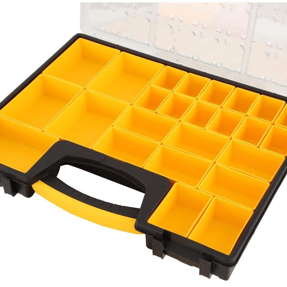 25-Compartment Shallow Pro Small Parts Organizer