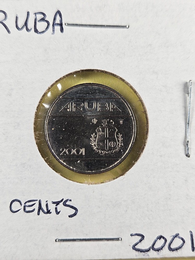 COINS - ARUBA - 10 CENTS 2001