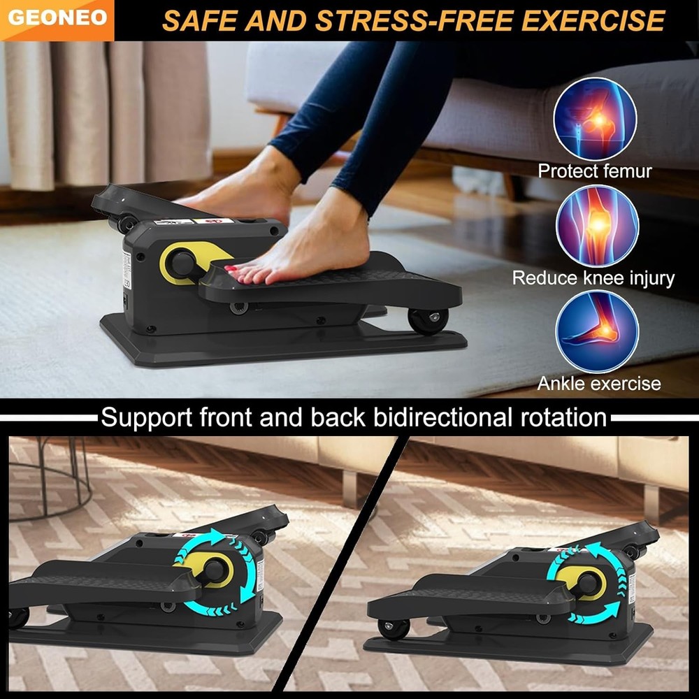 Low-Impact Exercise Under Desk Elliptical for Mobility & Circulation Improvement