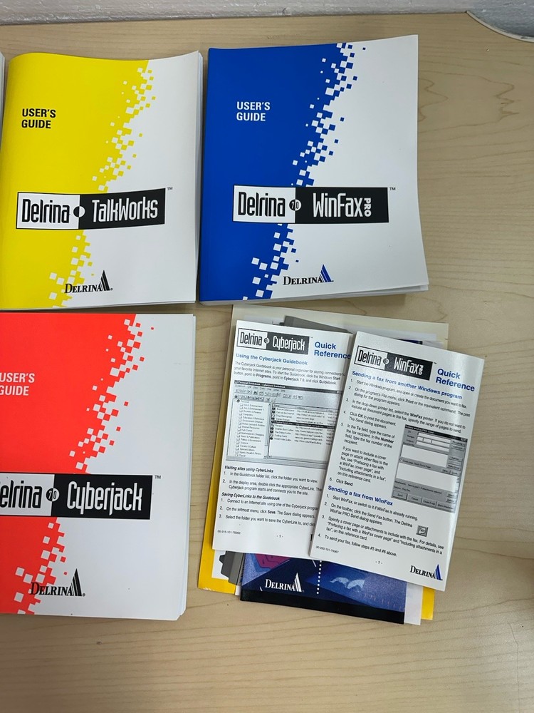 Delrina Commsuite The Complete Communications Solution For Windows 95 Used