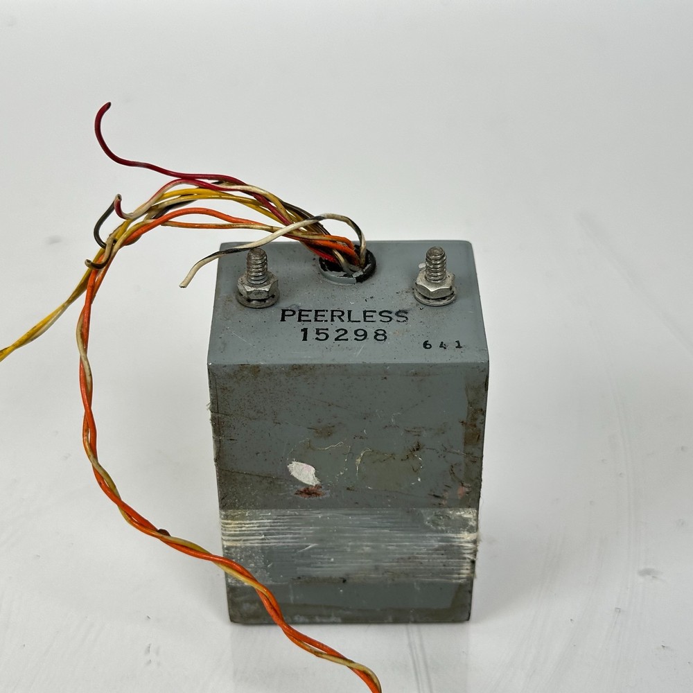 PEERLESS 15298 Line Matching Transformer Vintage