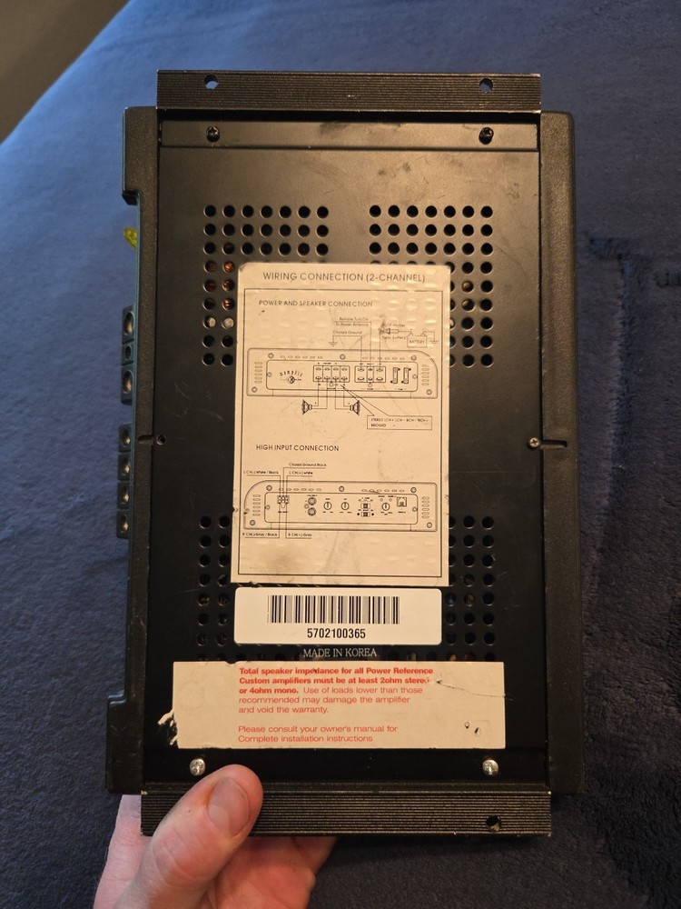 Memphis PR 70.2 car amplifier