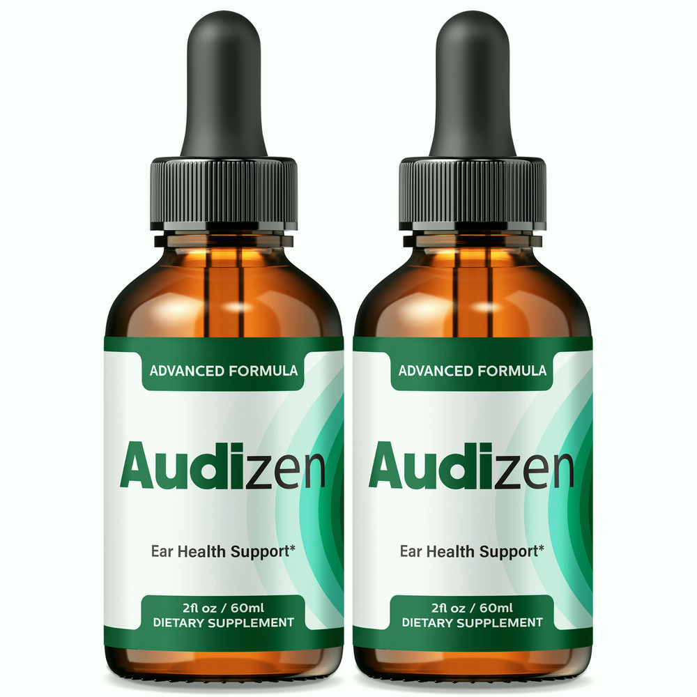 Audizen Drops - Advanced Ear Health and Hearing Support Formula - 2 Pack