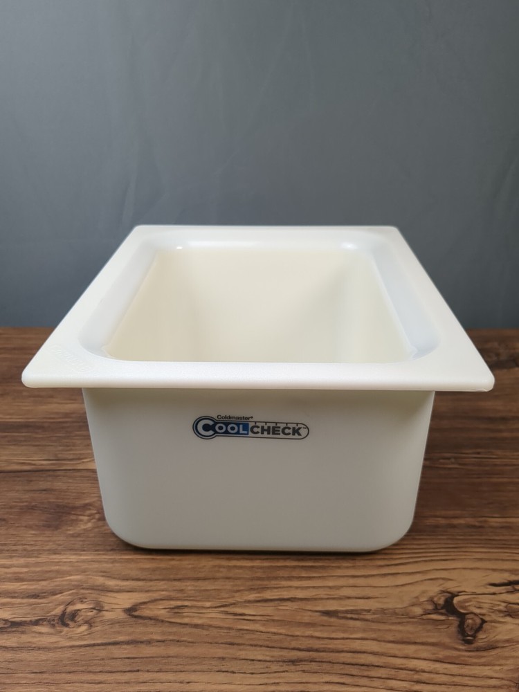 Carlisle Coolcheck Plastic Food Pan, 6 Qt.