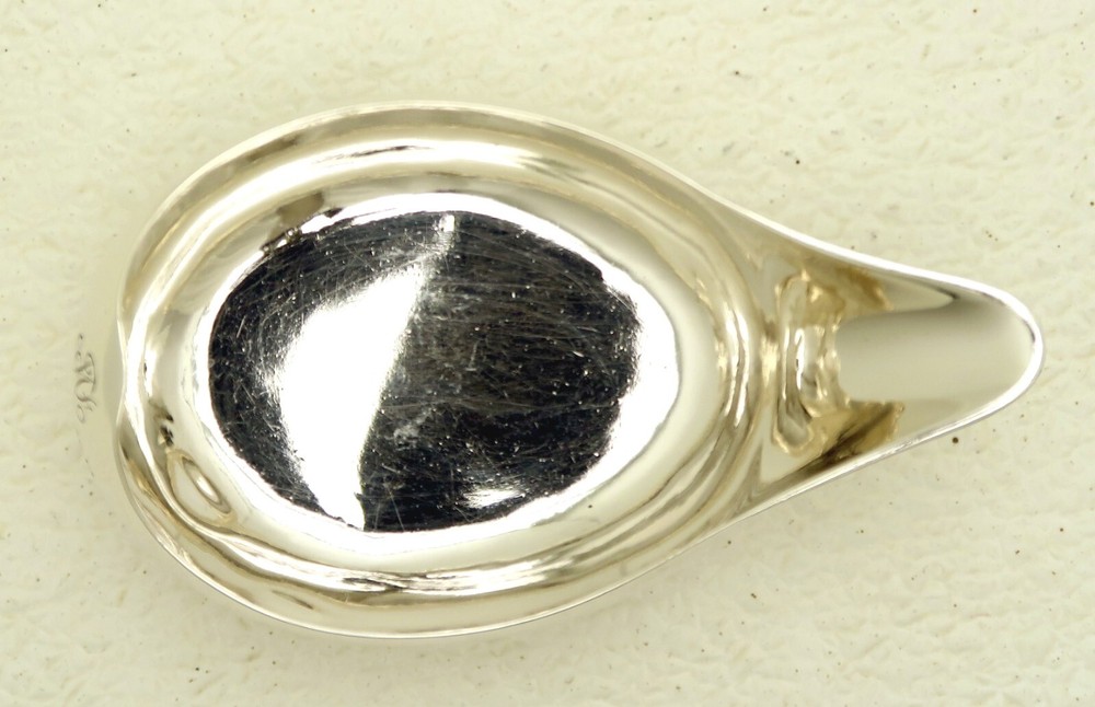 English Sterling Silver Pap-boat Date-marked 1806 MF Script monogram