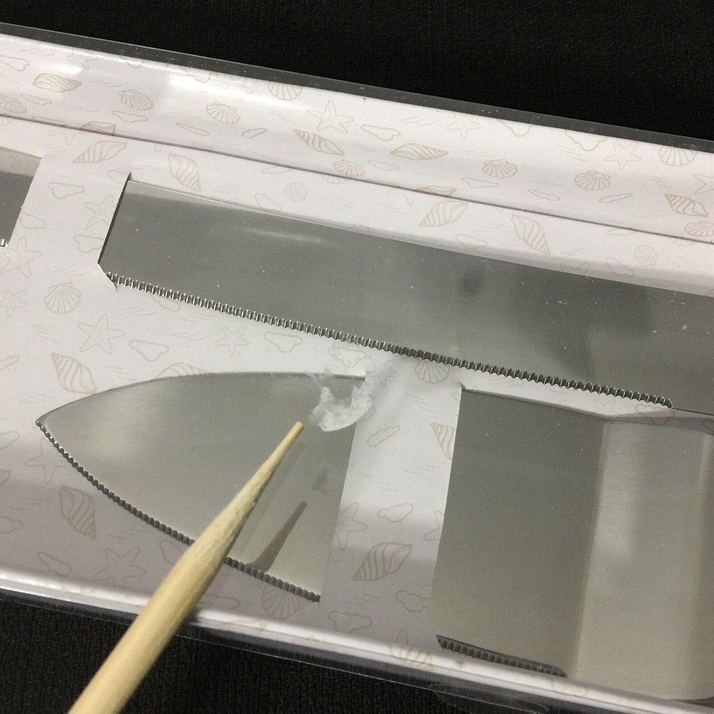 Cake Server Knife Serving Set Beach Wedding Nautical Ocean Seashells Starfish