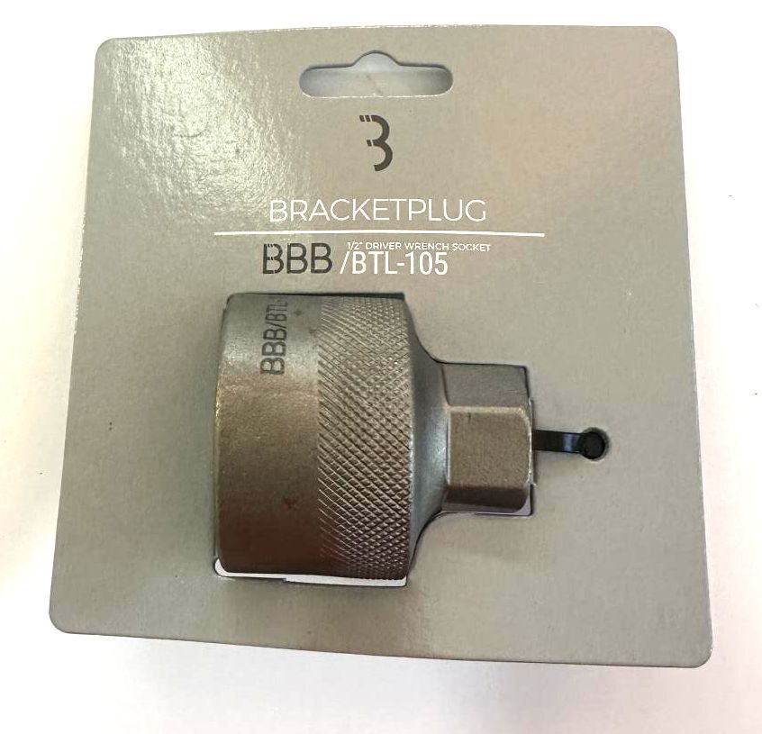 BBB CYCLING BTL-105 BracketPlug 16 Notch 44mm Cup Bottom Bracket Tool 1/2 Drive