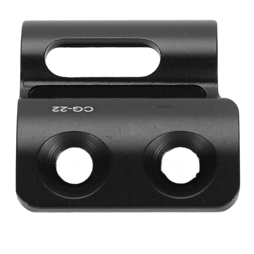 Black Front Derailleur Hanger Aluminium CNC Processing Anodic Oxid