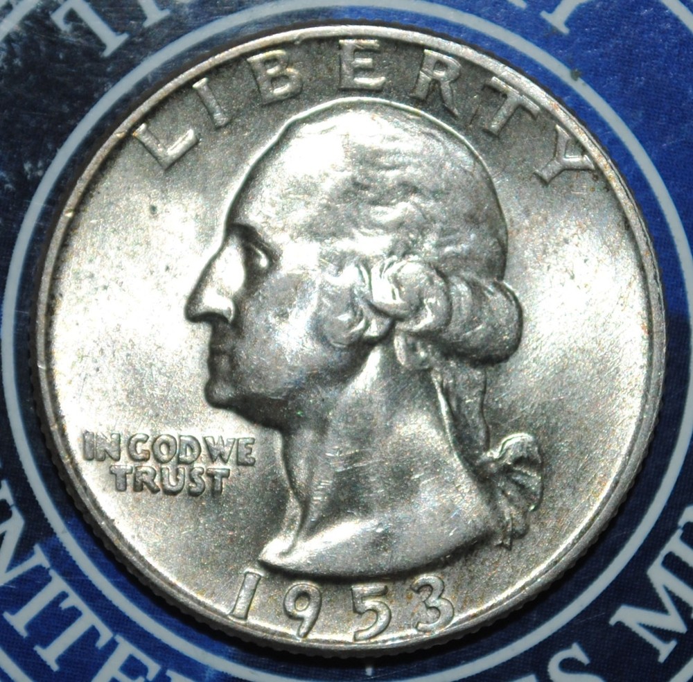 1953 D Washington Quarter {{{4892