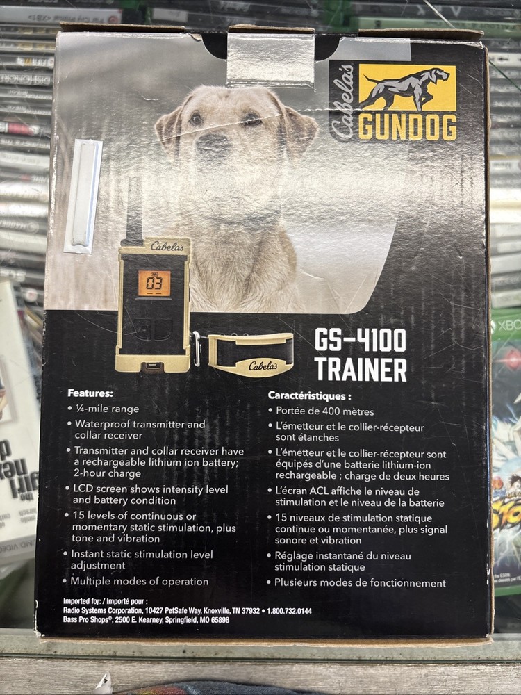 Cabelas Gundog GS-4100 Trainer