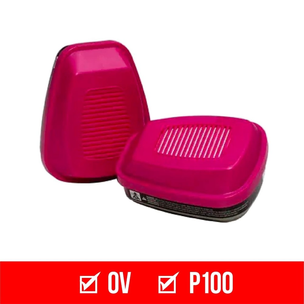 3M Replacement Cartridges Household Multi-Purpose Respirator