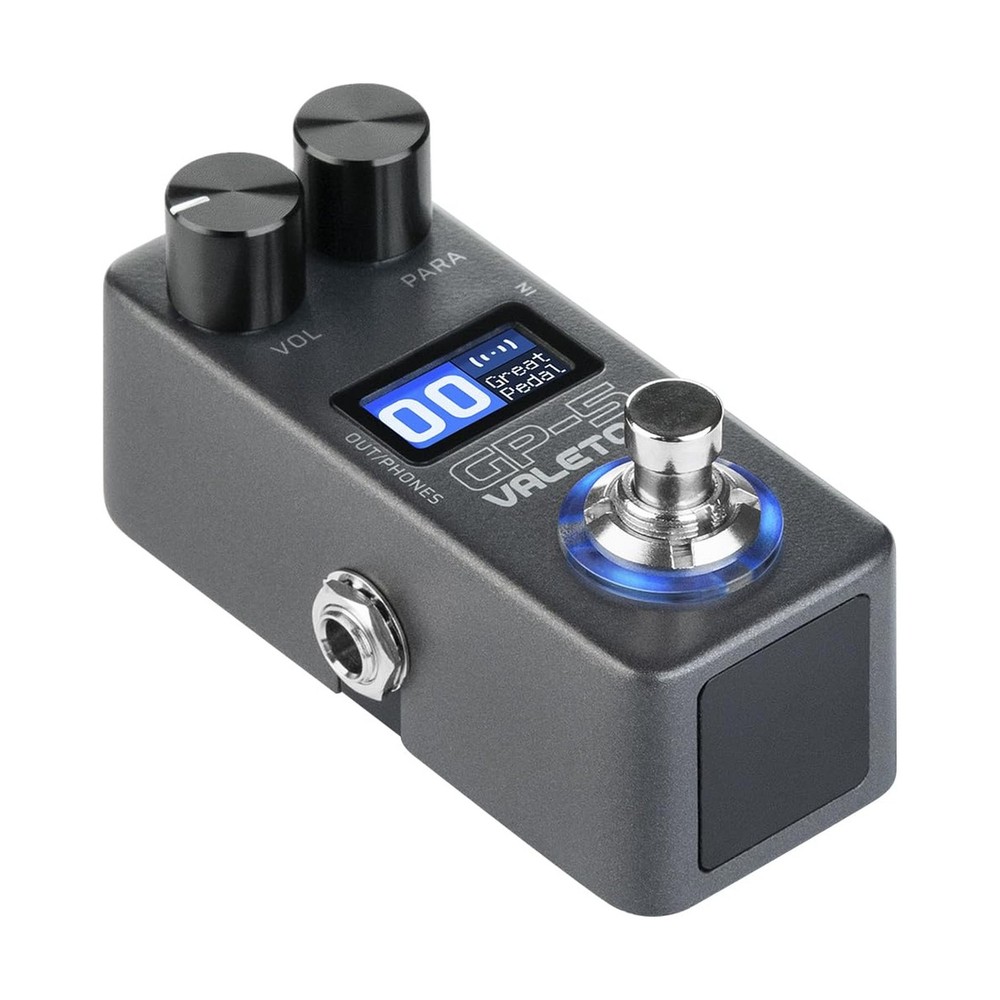 Valeton GP-5 Compact Multi-Effects Processor and Pedalzoo Flat Patch for Guit...