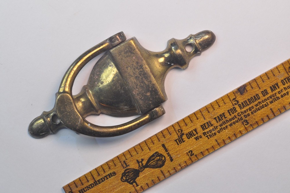 Solid Brass Door Knocker 4 Inches Tall