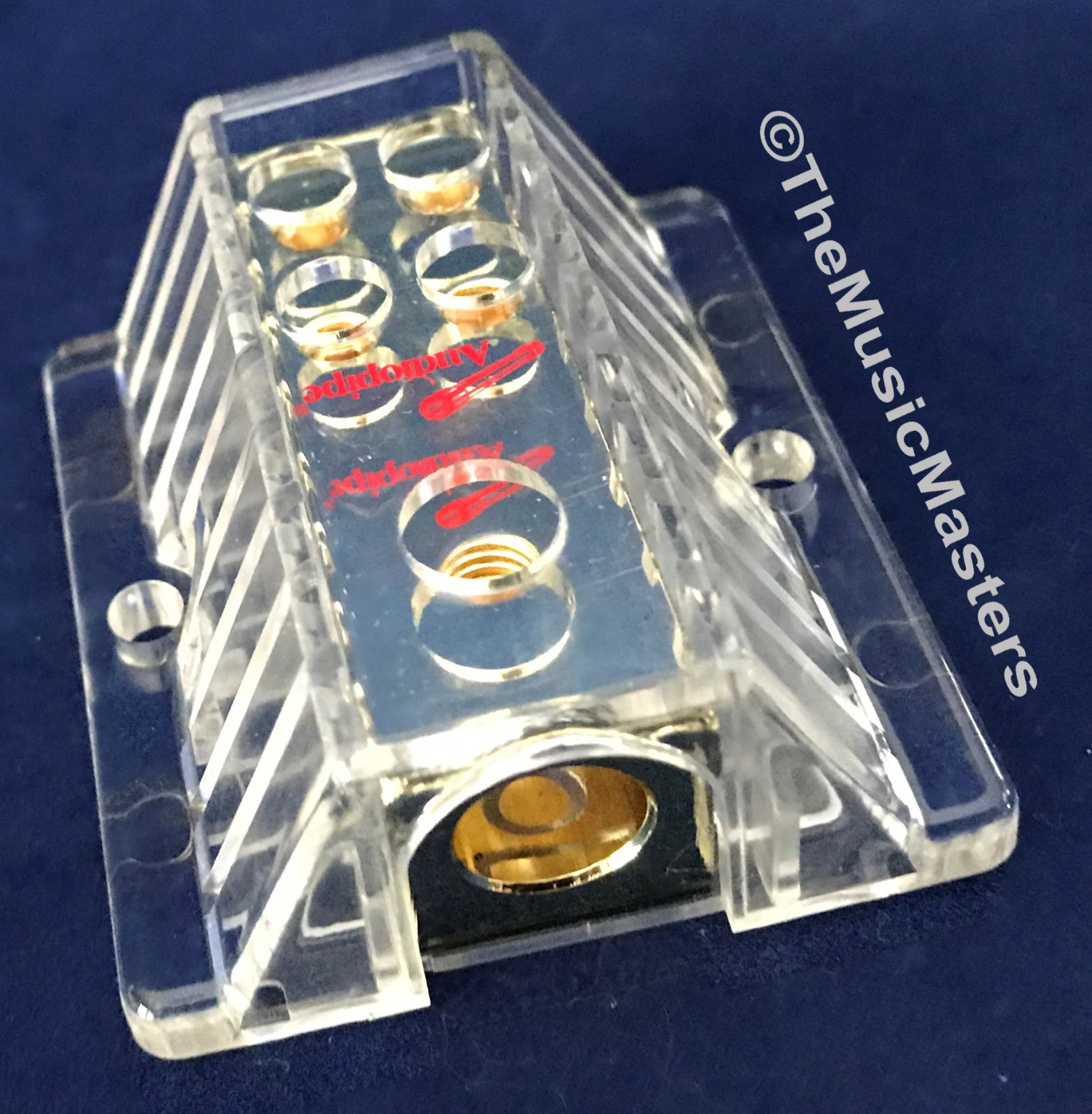 4-8-10 Gauge Power Wire Cable DISTRIBUTION BLOCK Car Audio Amp 1 to 4 Splitter