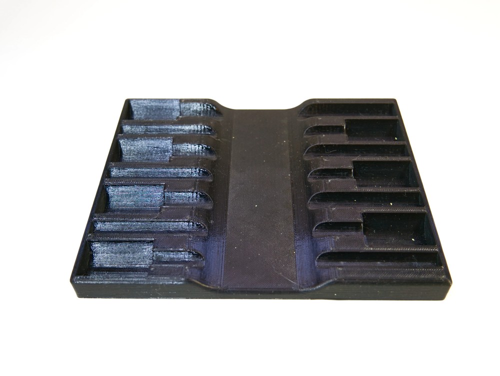 Magnetic Long Hex Socket Organizer – Fits Most Metric Long Hex Socket Sets