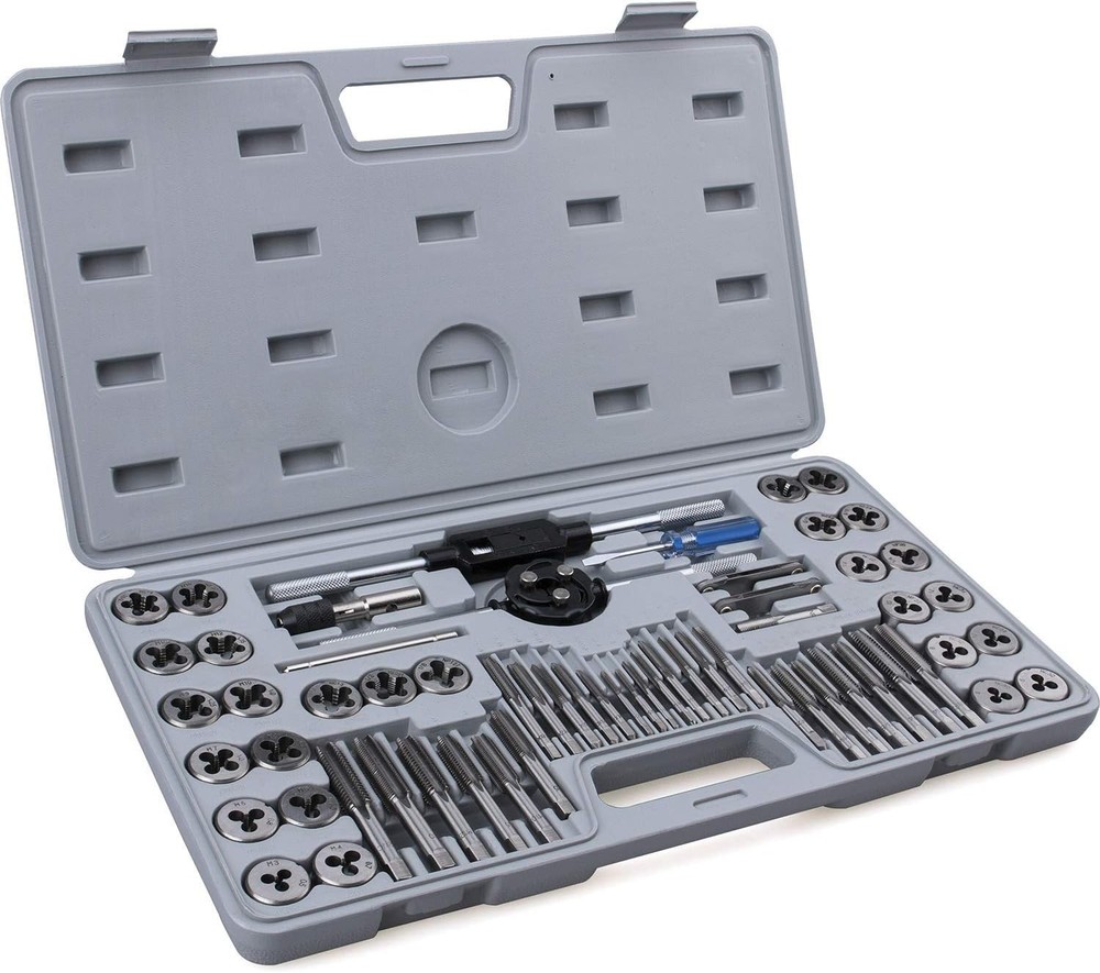 60-Pc Master Tap and Die Set - Include SAE Inch Si