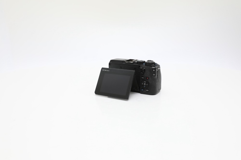 Canon EOS M6 Mark II Mirrorless - Fair Condition; Flash is nonfunctional Shutter