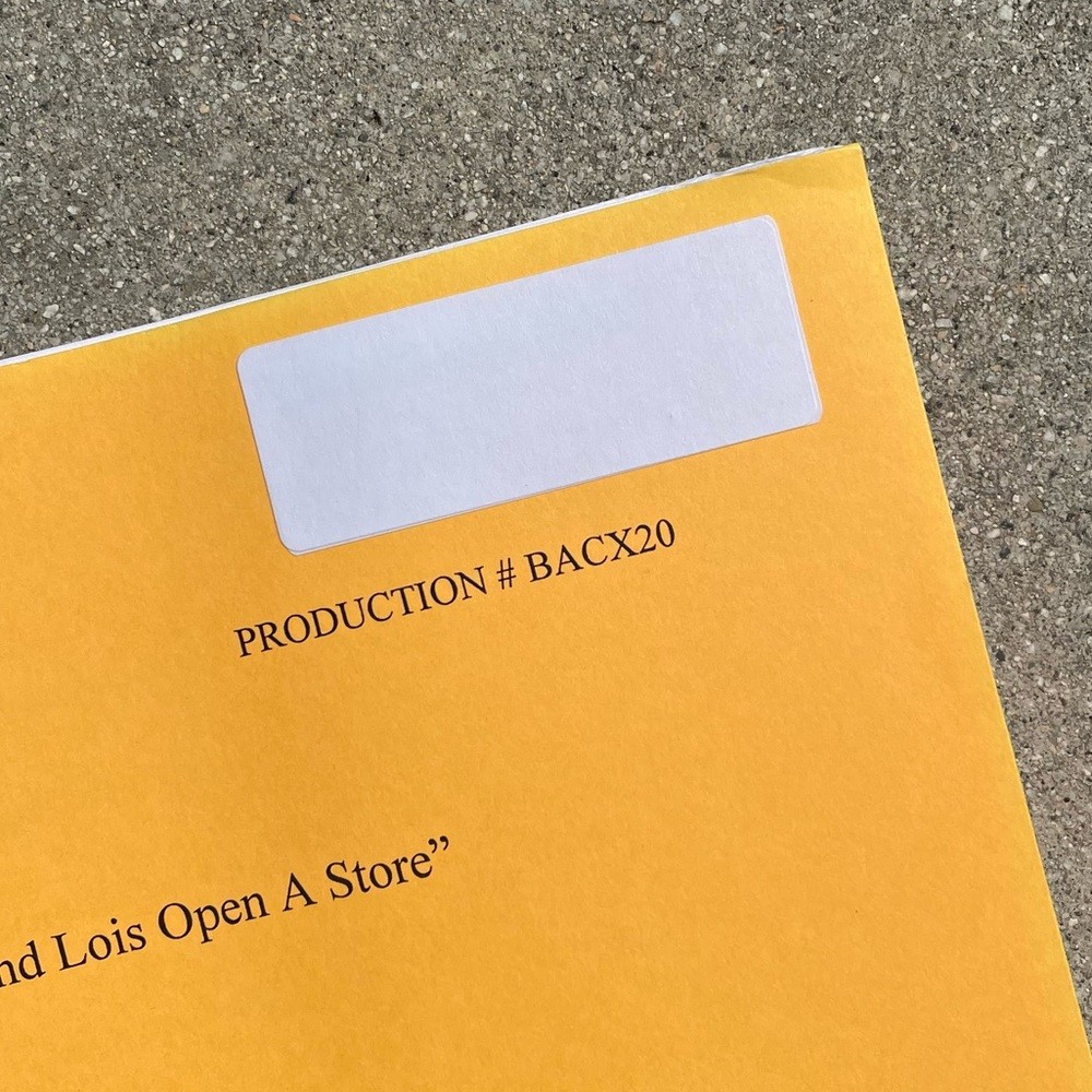 Family Guy 2013 Peter Lois Open A Store aka Baking Bad Used Table Draft Script