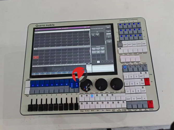 Mini Quartz DMX 512 Stage Lighting Controller Mobile Dimmer Console For DJ Disco