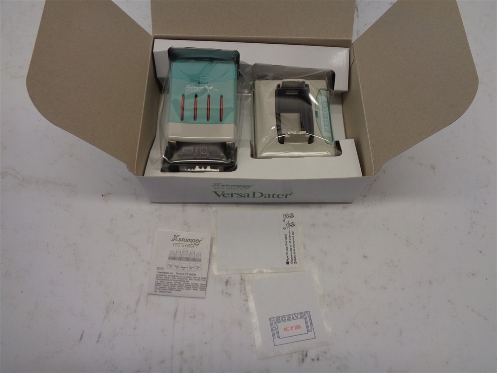 Xstamper Versa Dater Received No. 66211