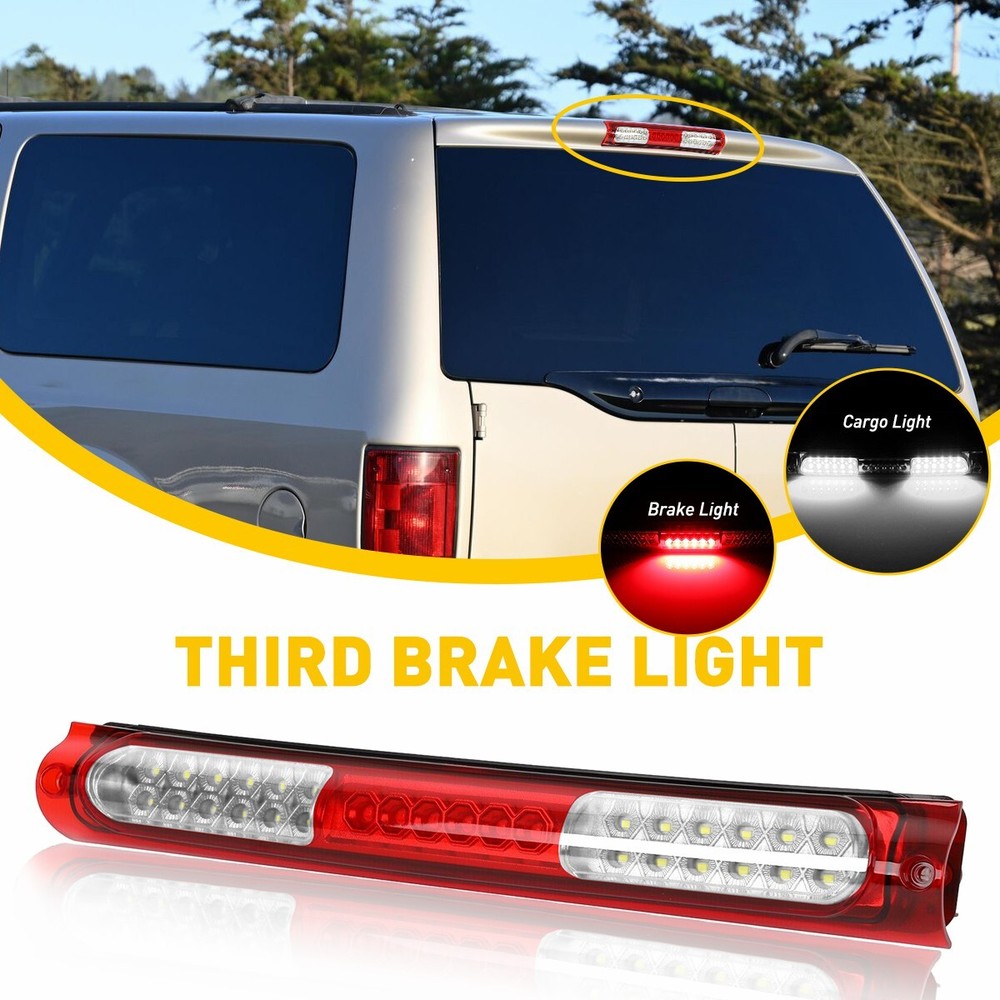 FOR 2000 - 2005 FORD EXCURSION LED 3RD THIRD REAR CETER BRAKE CARGO LAMP LIGHT