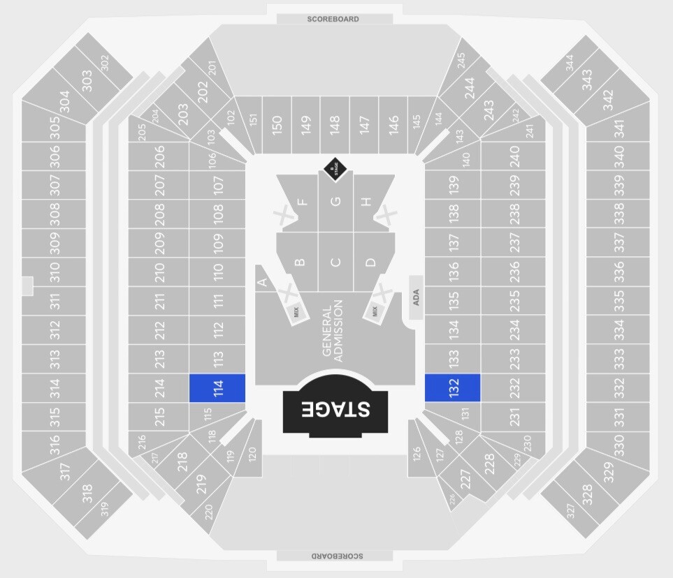 ZACH BRYAN CONCERT TICKETS (2)