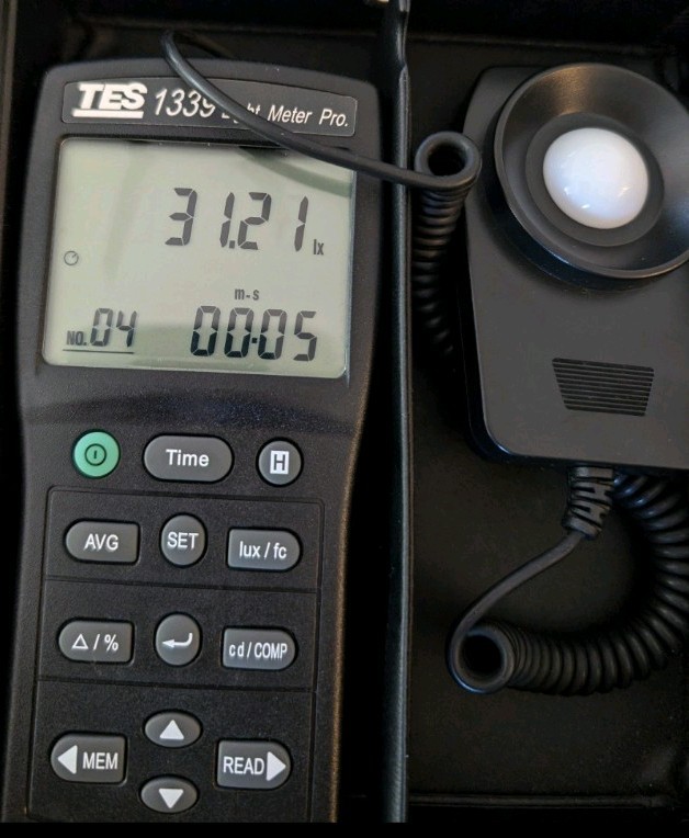 tes-1339 light meter pro