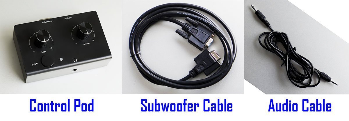 Replacement Control Pod Black for Logitech Z-2300 Computer Speakers 2300