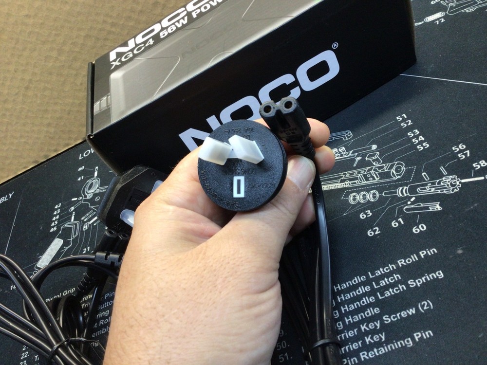 NOCO XGC4 Power Adapter plugs only!