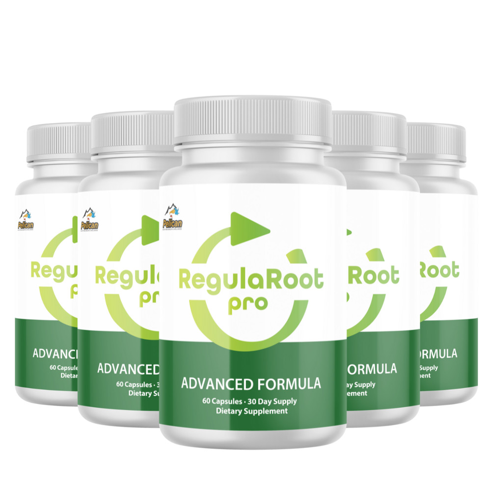 RegulaRoot Pro- Digestive Support- 5 Bottles- 300 Capsules