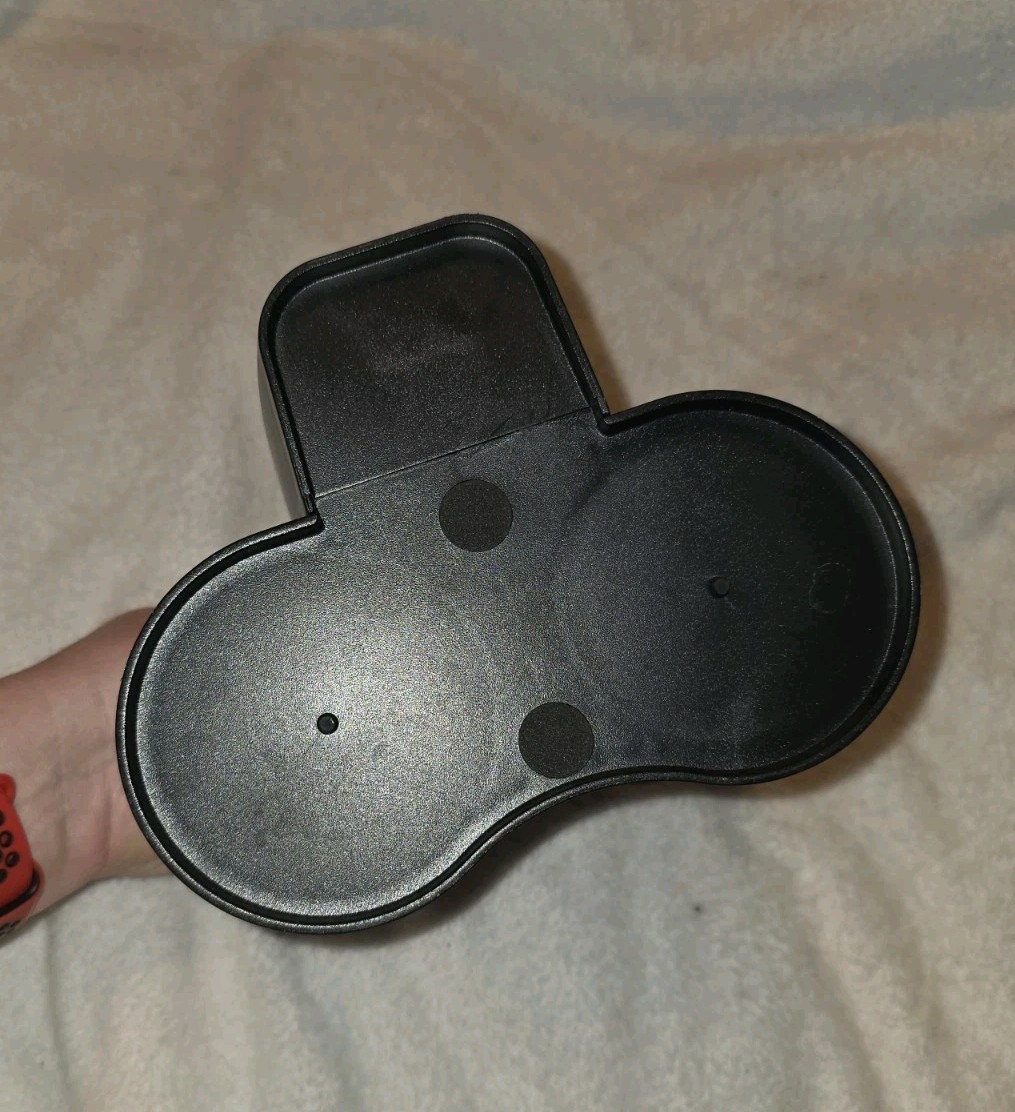 Polder Black Style Station Hot Tool Holder Bathroom Organizer