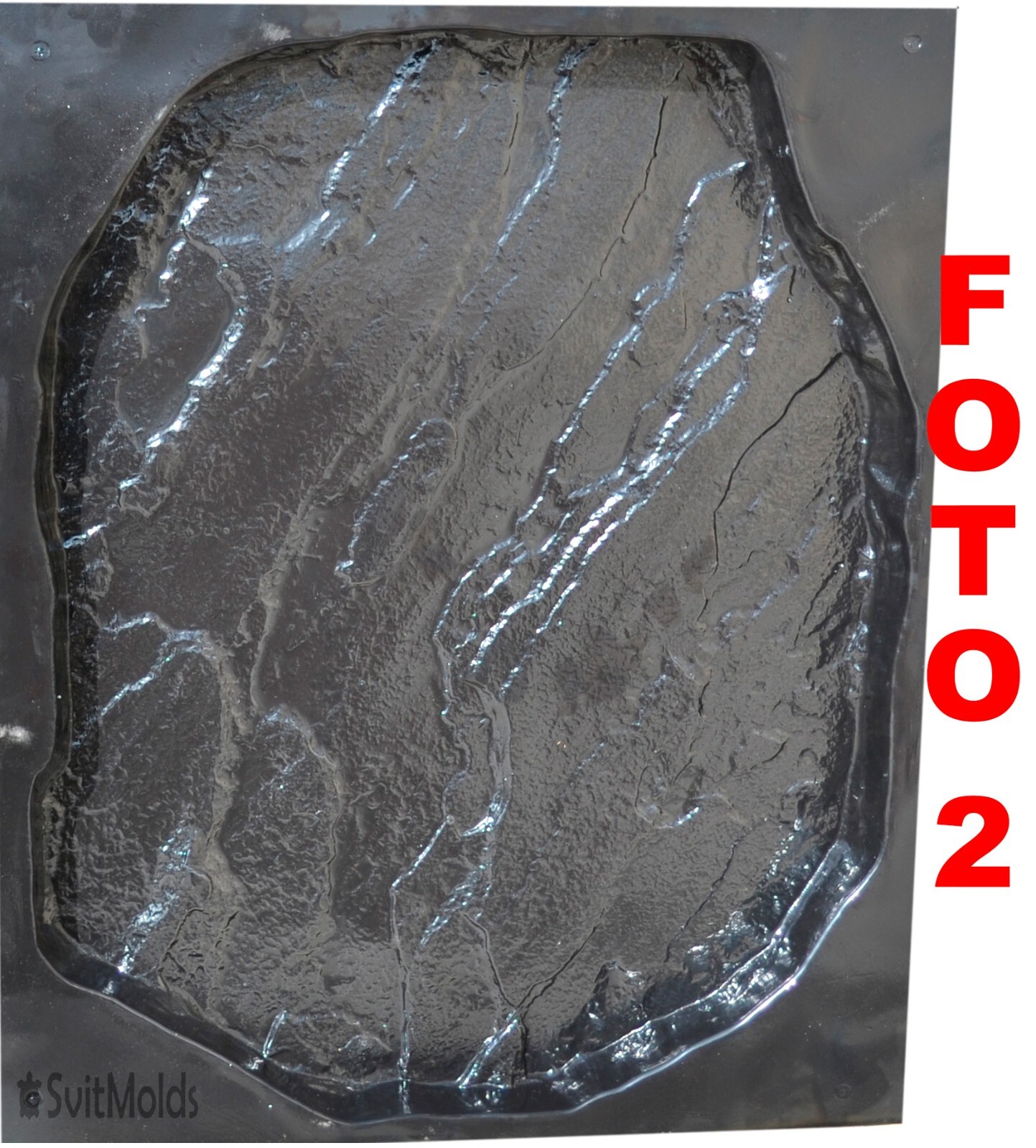 Concrete mold DIY Big Stepping Stone Flagstone Pavers for Garden Walkway S71