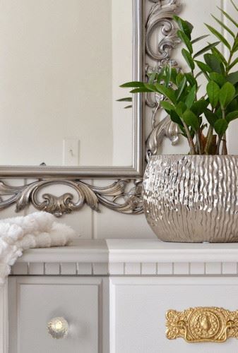 3" Water Urn Center Design Bail Pull Solid Brass