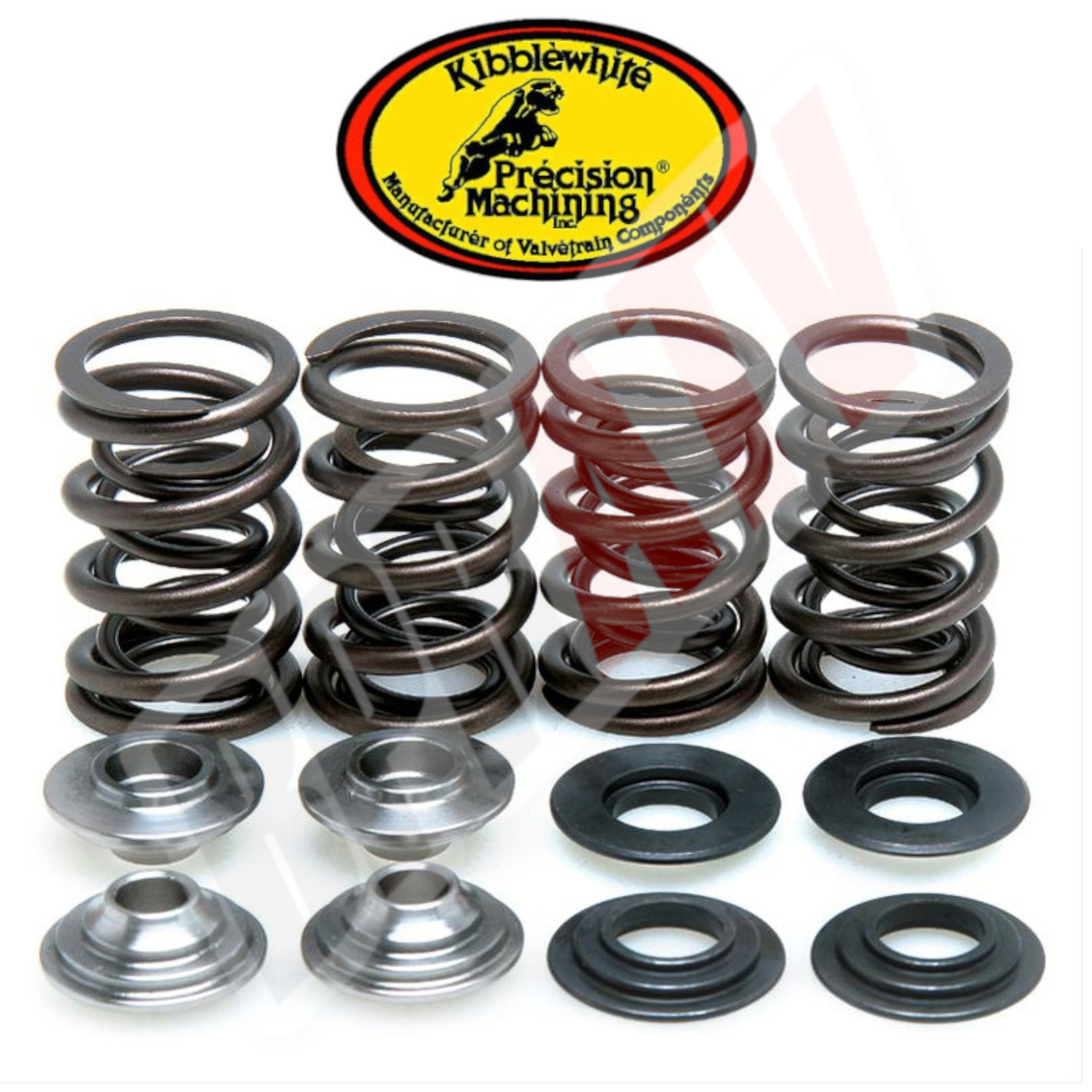 Can Am BRP DS650 DS 650 Kibblewhite Race Titanium Valves Springs Kit Bombardier