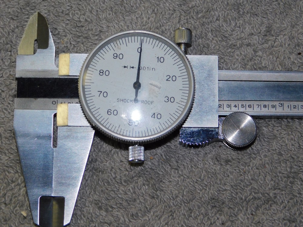 0 - 6" Dial Caliper - White Face
