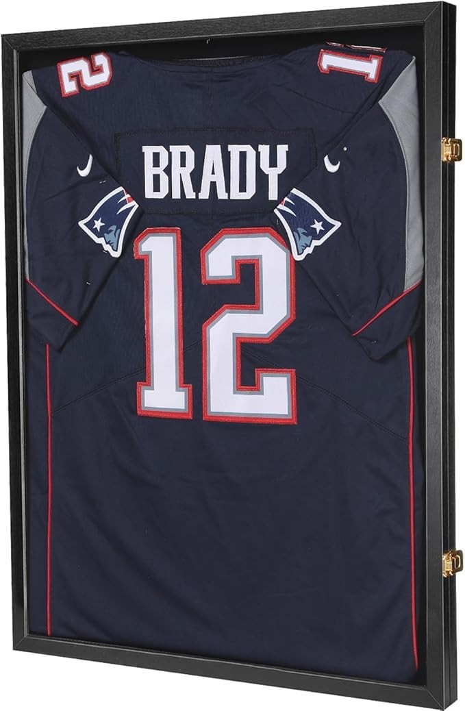 Jersey Frame Display Case ,Jersey Shadow Box with 98% UV Protective Acrylic*NEW*