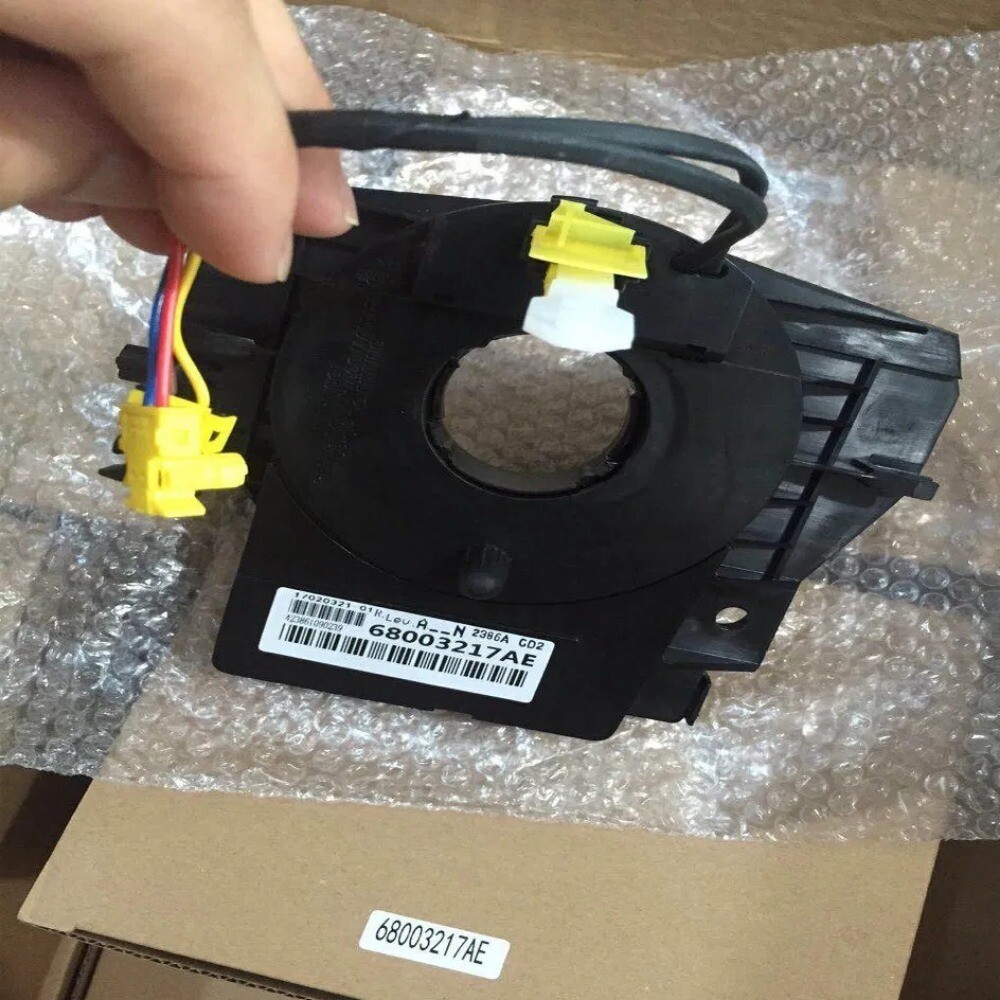 Steering Wheel Clock Spring for Jeep Wrangler JK 2007-2018 with Angle Sensor