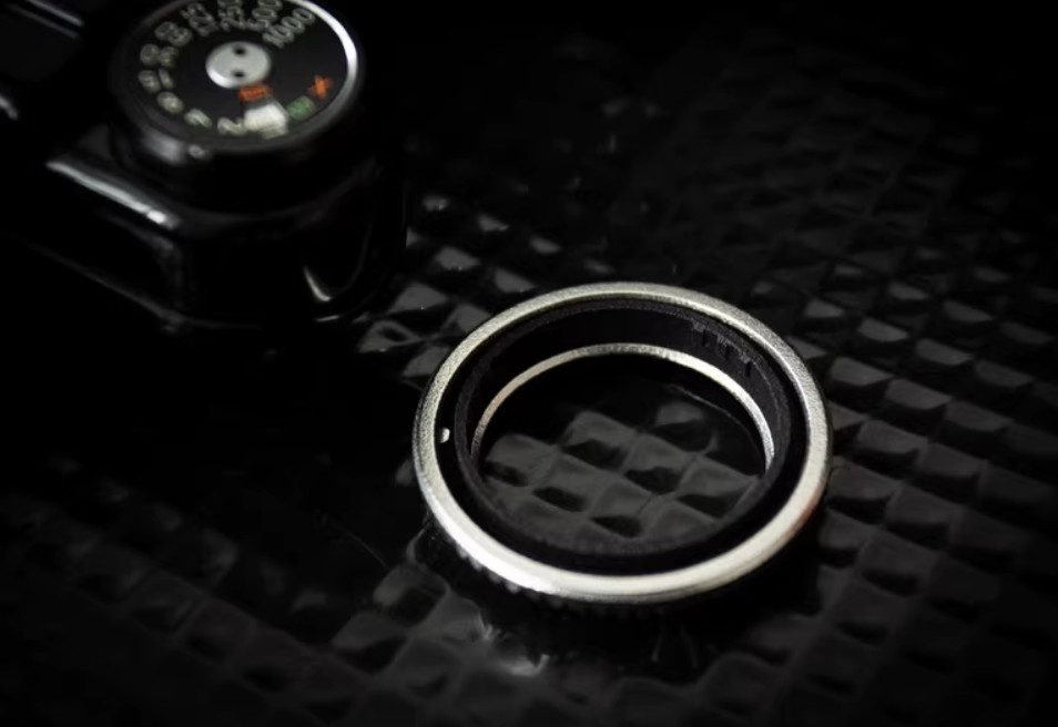 Stainless Steel Shutter Speed Dial Adapter Ring Shutter Collar for Pentax 67 6x7