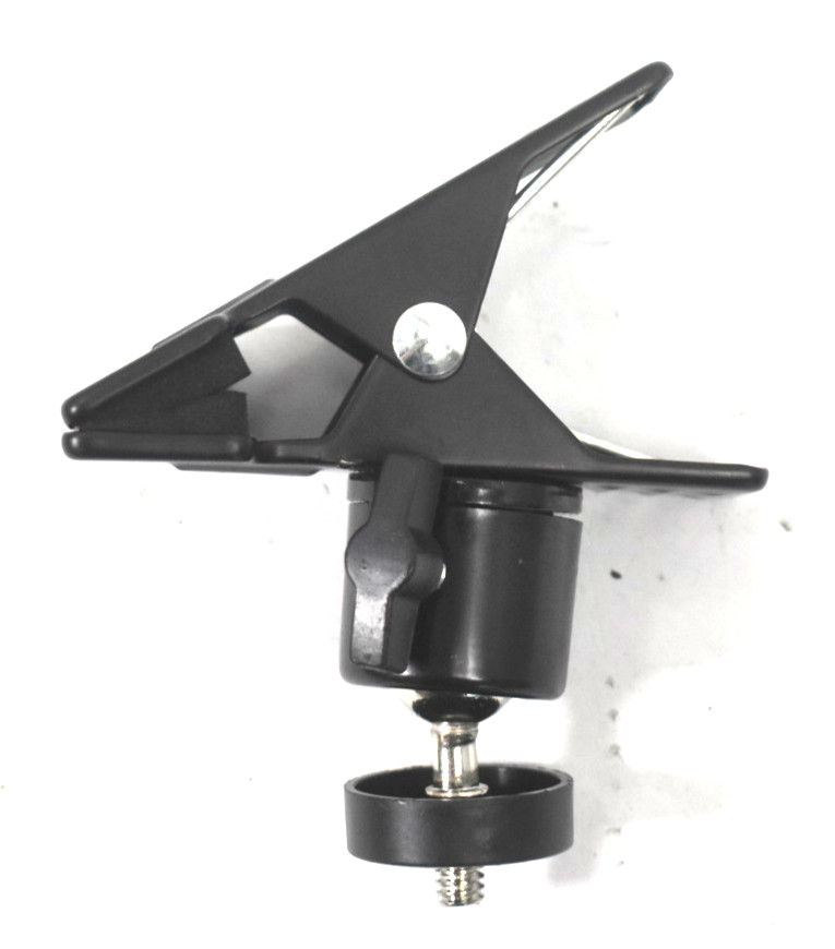 Multi Function Flash Reflector HOlder Mount w Swivel For Tripods Durable Clamp