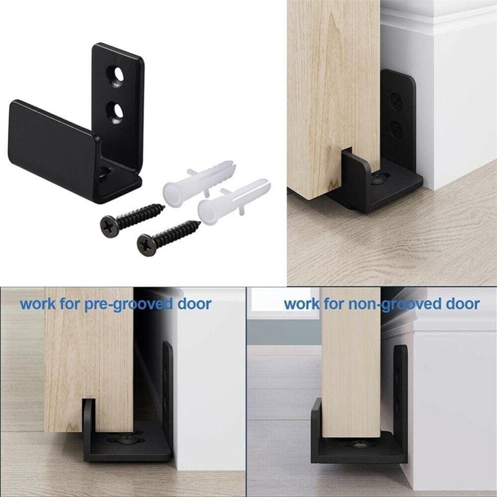 Adjustable Floor Guide For Sliding Barn Door Bottom Wall Mount Stay Guide