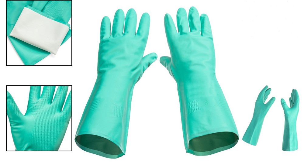 Extra Extra Large Reusable Kitchen Gloves - Cut Resistant & Waterproof Safety