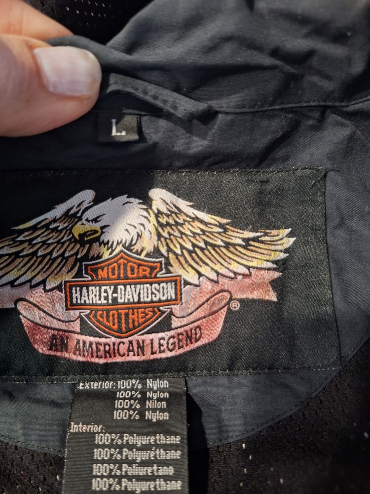 Mens Harley Davidson Rain Gear, Size Large