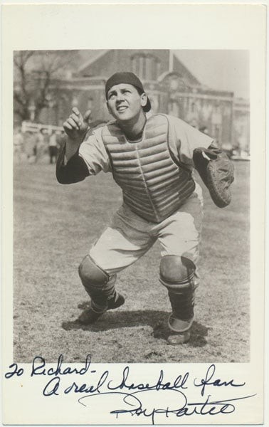 Roy PARTEE / Inscribed Photograph Signed