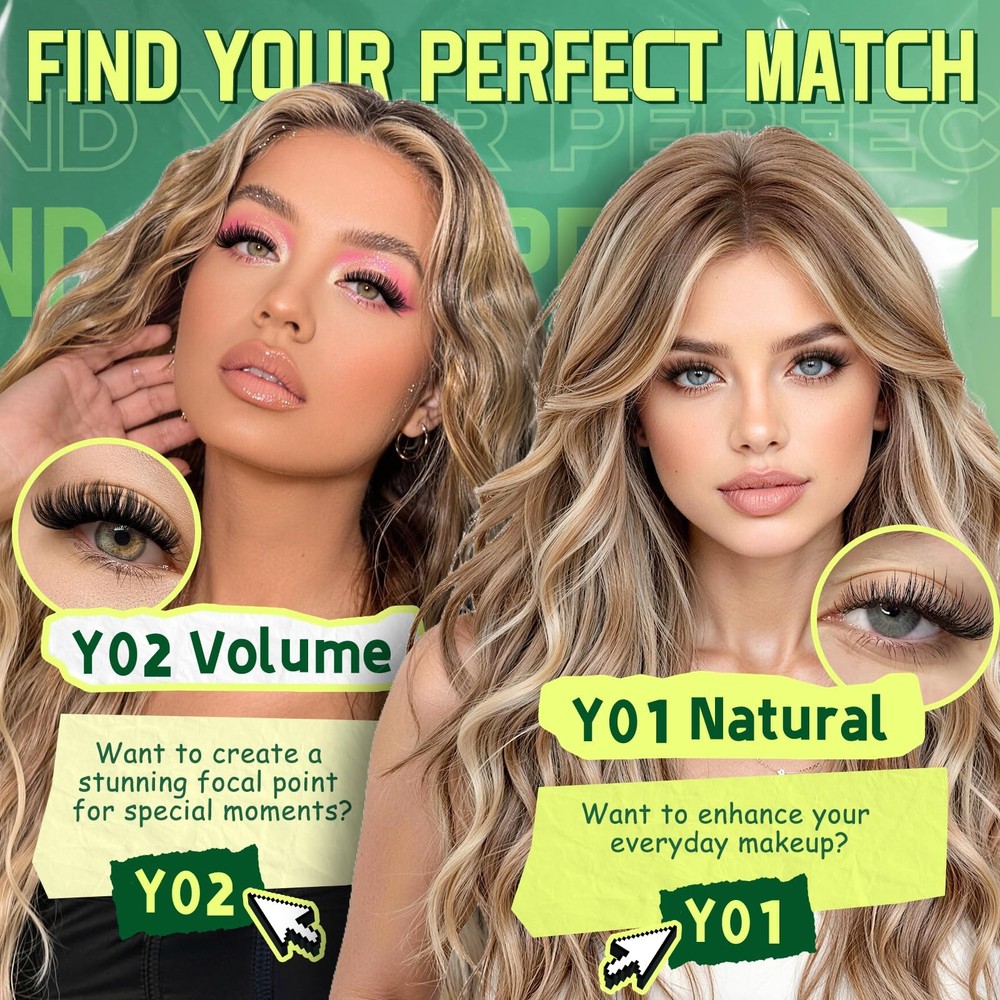 Lash Clusters Kit 144pcs Thick Volume D Curl Eyelash Clusters Lash Extension ...